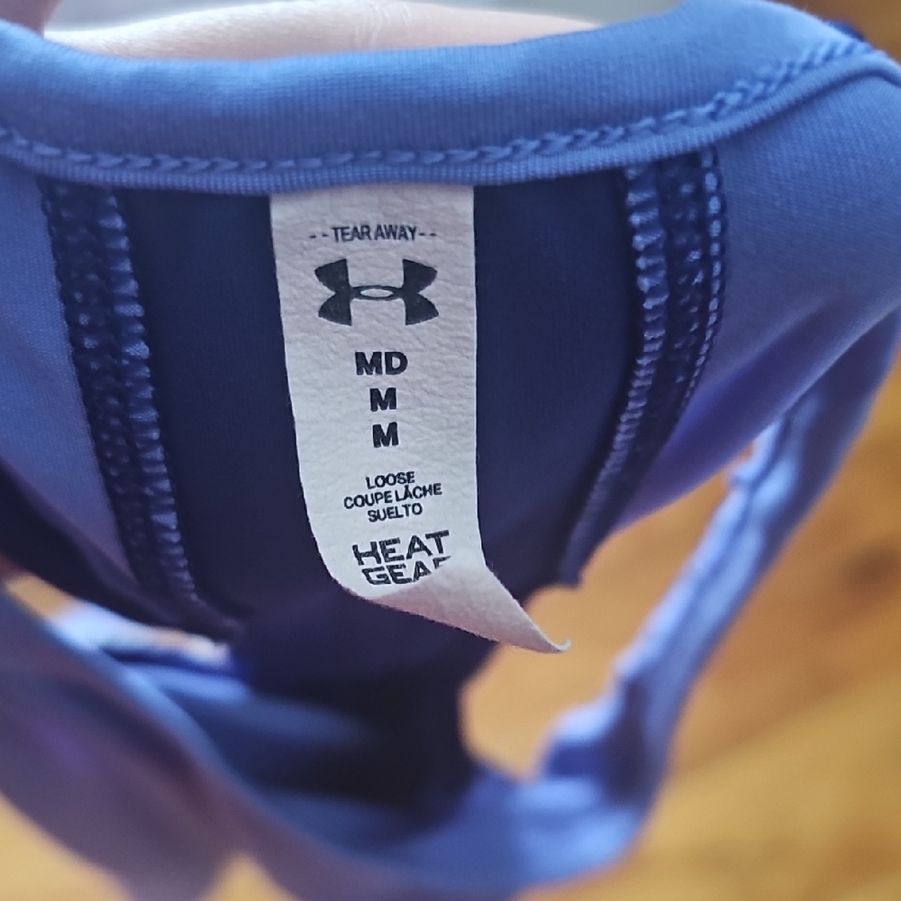 Under Armour Women's Light Blue Tank Top - Picture 3 of 3